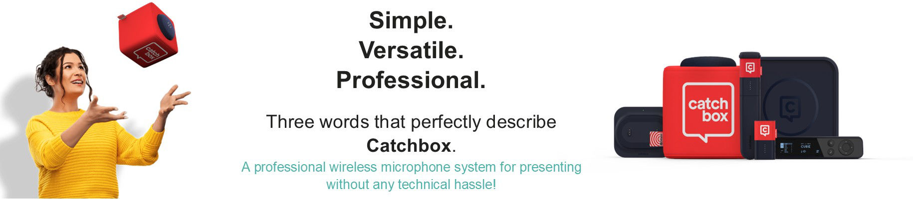 Catchbox Professional wireless microphones